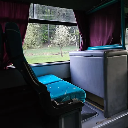 Campsite Bed In Bus